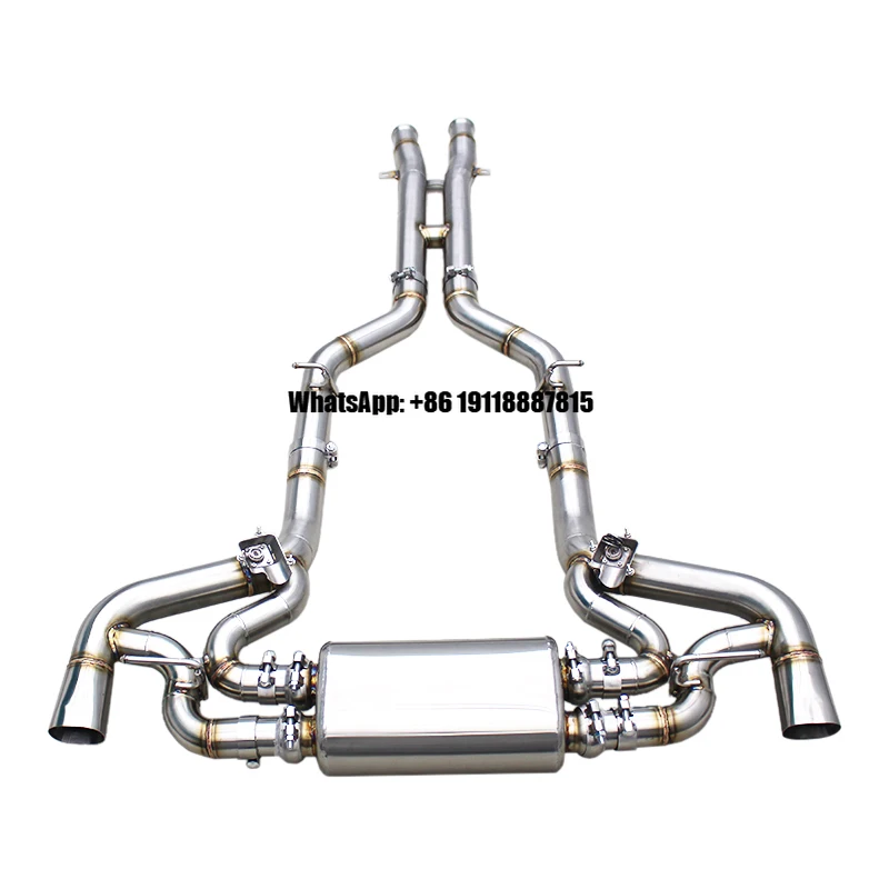 

YK Catback Exhaust for Mercedes-Benz GTS/GT(C190) 4.0T 2014-2024 Stainless Steel Exhaust Pipe Racing Car Exhaust System