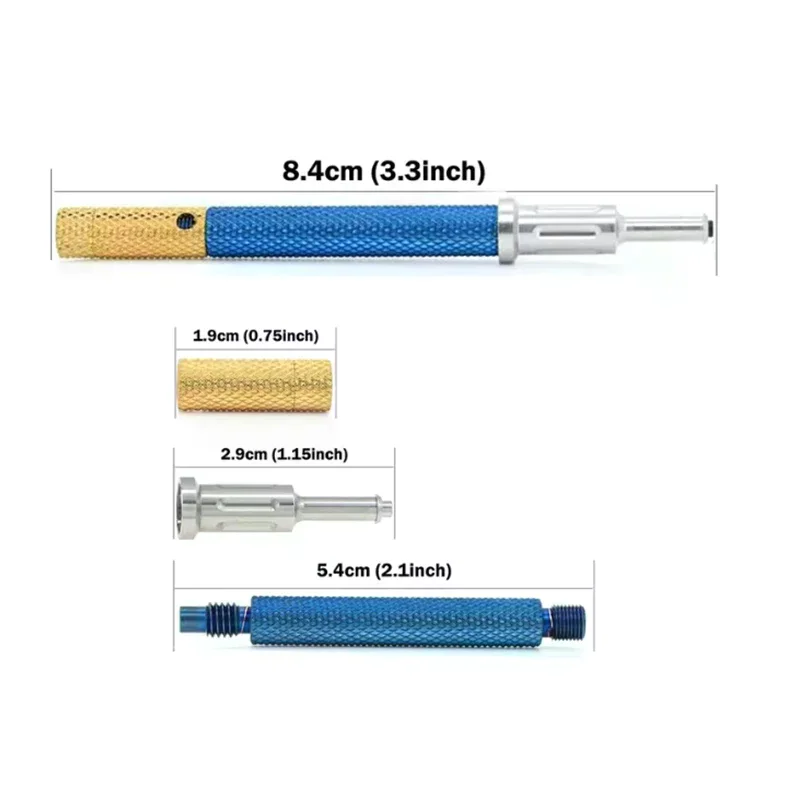 Universal Dental Implant Retention Caps Removable Insertion Implant Accessories Extraction Locator Core Tool Dental Materials