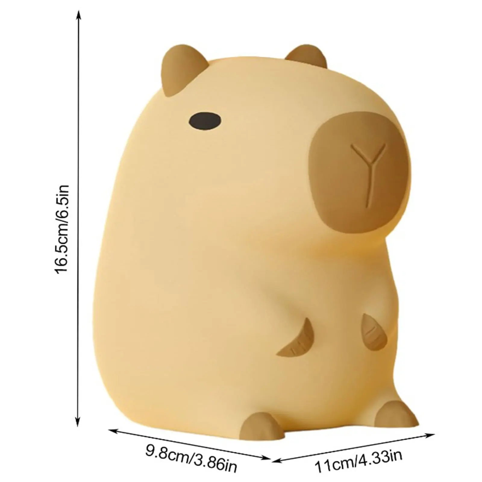 Capybara Night Light Beside Lamp LED Night Lamp for Bedroom Living Room Breastfeeding Bedroom Decor Kids Gift