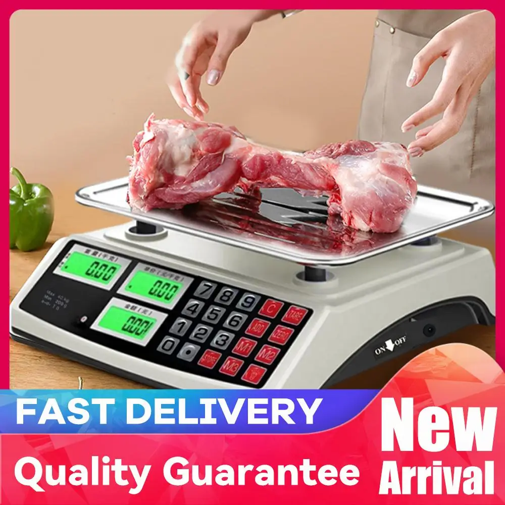 40kg-1g-price-computing-scale-with-stainless-steel-plate-commercial-price-scale-food-produce-scale-for-farmers-market-meat-shop