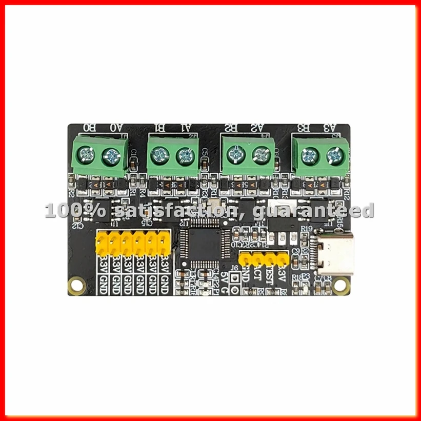 

USB-модуль CH344Q для подключения 4 портов RS485 UART, многопортовый модуль расширения USB на 4x485 - A22U