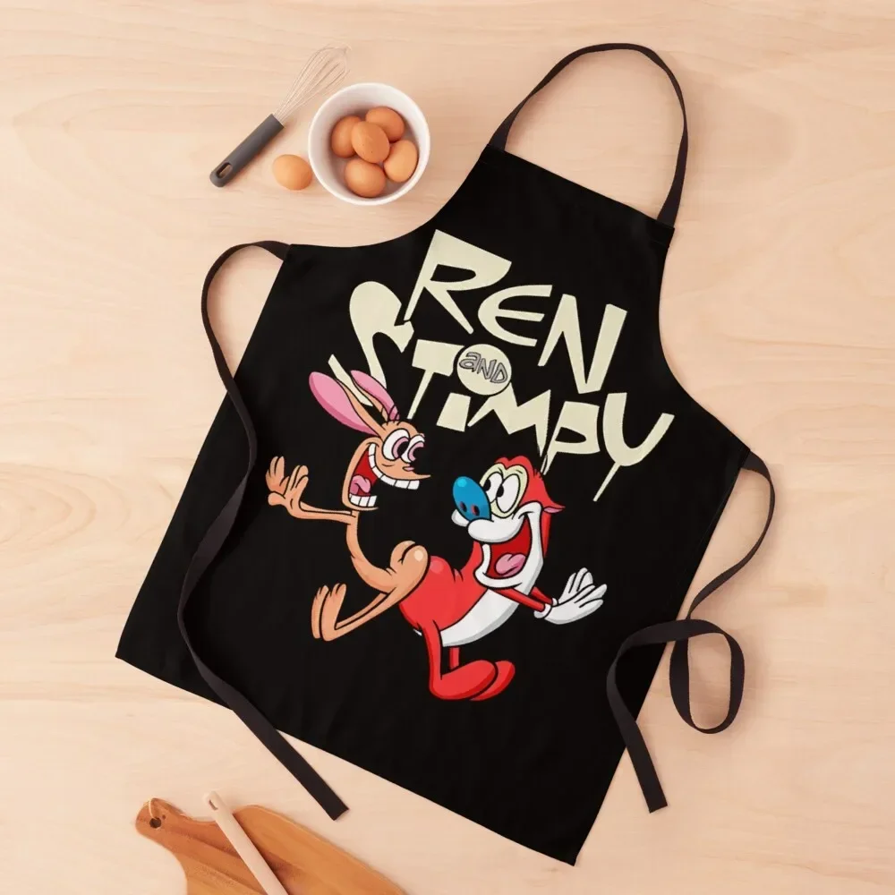 

Ren and Stimpy Apron Professional Barber barber men House Things For Home And Kitchen Apron