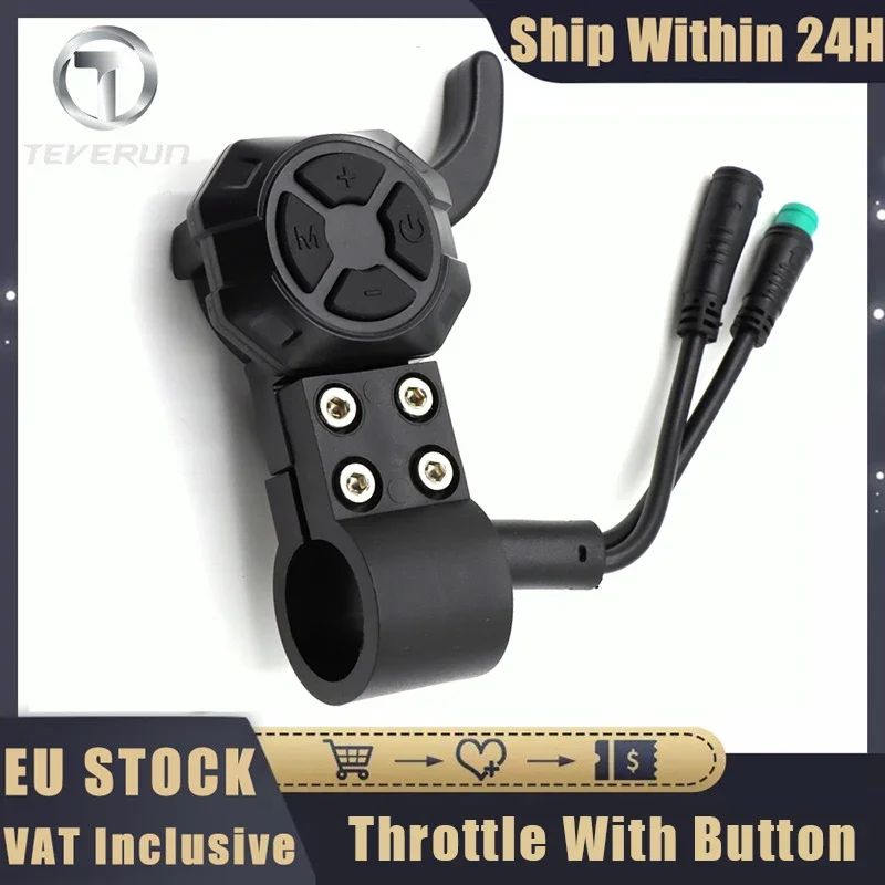 Original Throttle With Button For Teverun Fighter Mini/Mini PRO Blade GT II Electric Scooter Multi-function Accelerator Switch