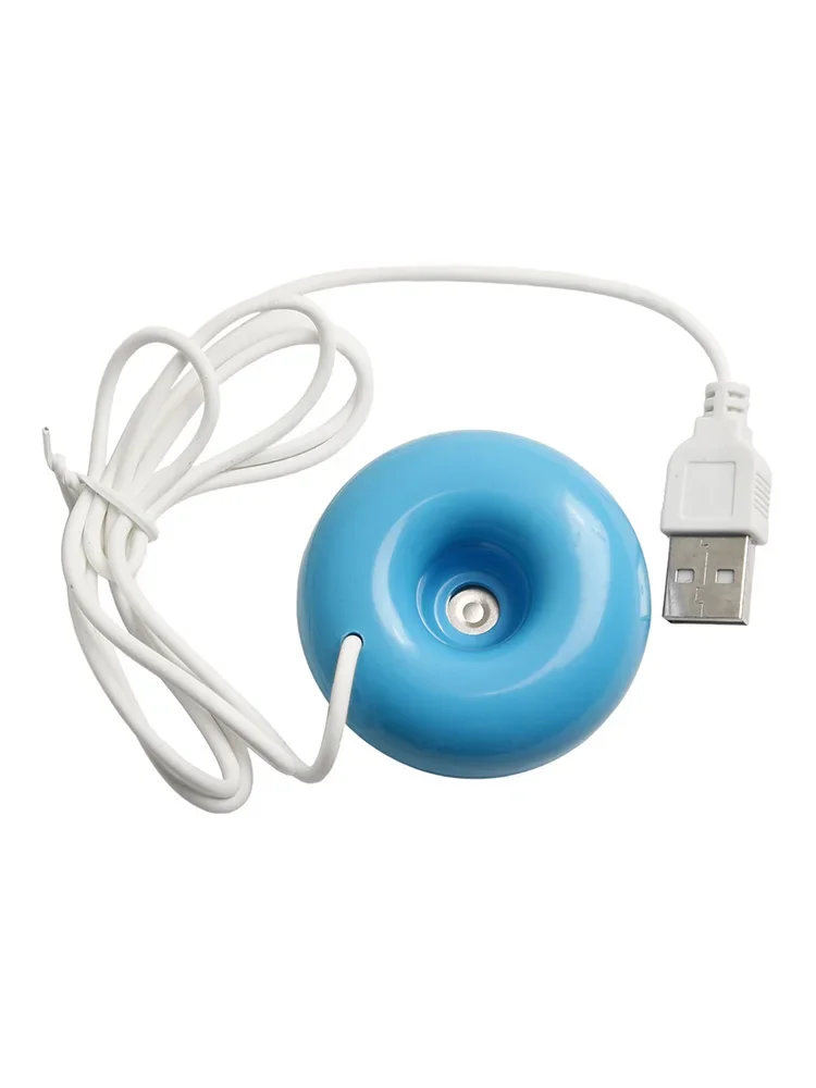 Home Purifier Donut Humidifier Usb Office Desktop Mini Humidifier Portable 51*51*20mm Water Cut-off Protection Function Air Cond