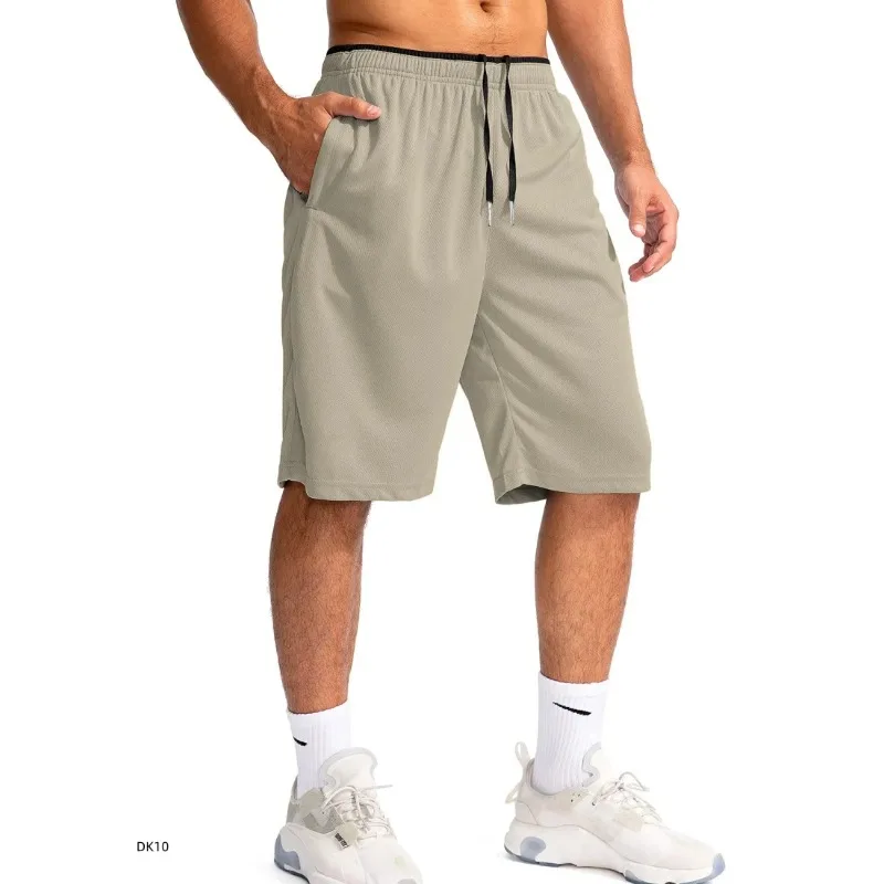 New Sports Shorts Men Elastic Waist Shorts Male Breathable Comfortable Men Short Pants Men Bottom Black Men Volleyball Shorts