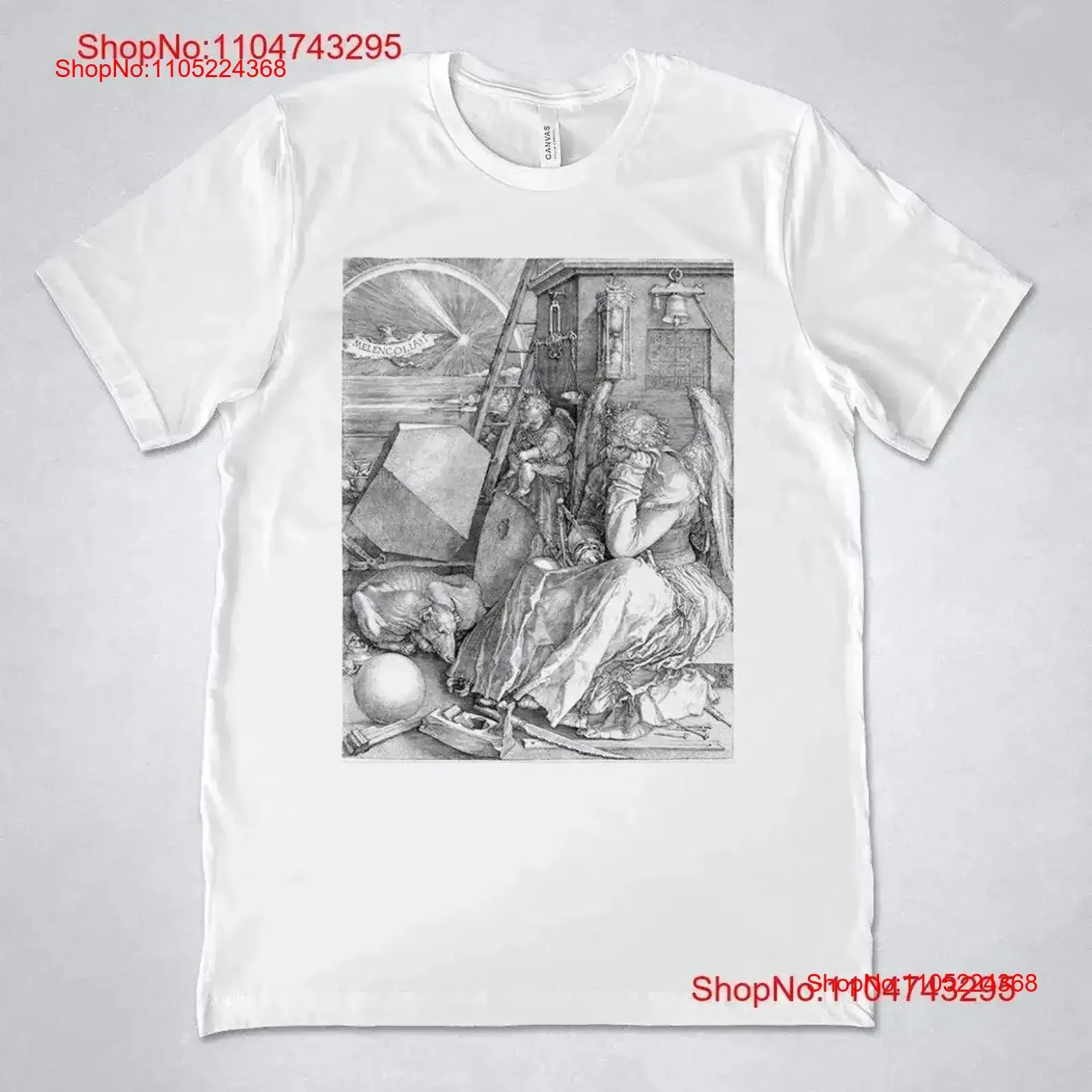

Albrecht Durer T Shirt Melencolia I German Renaissance vintage Washed Top For Everyday Wear Stylish Comfortable graphic