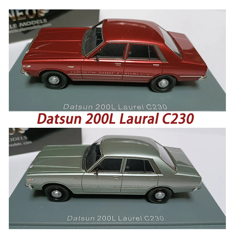

Neo 1:43 Resin Datsun 200L Laural C230 Car Model Classics Adult Souvenir Gift Toy Static Display