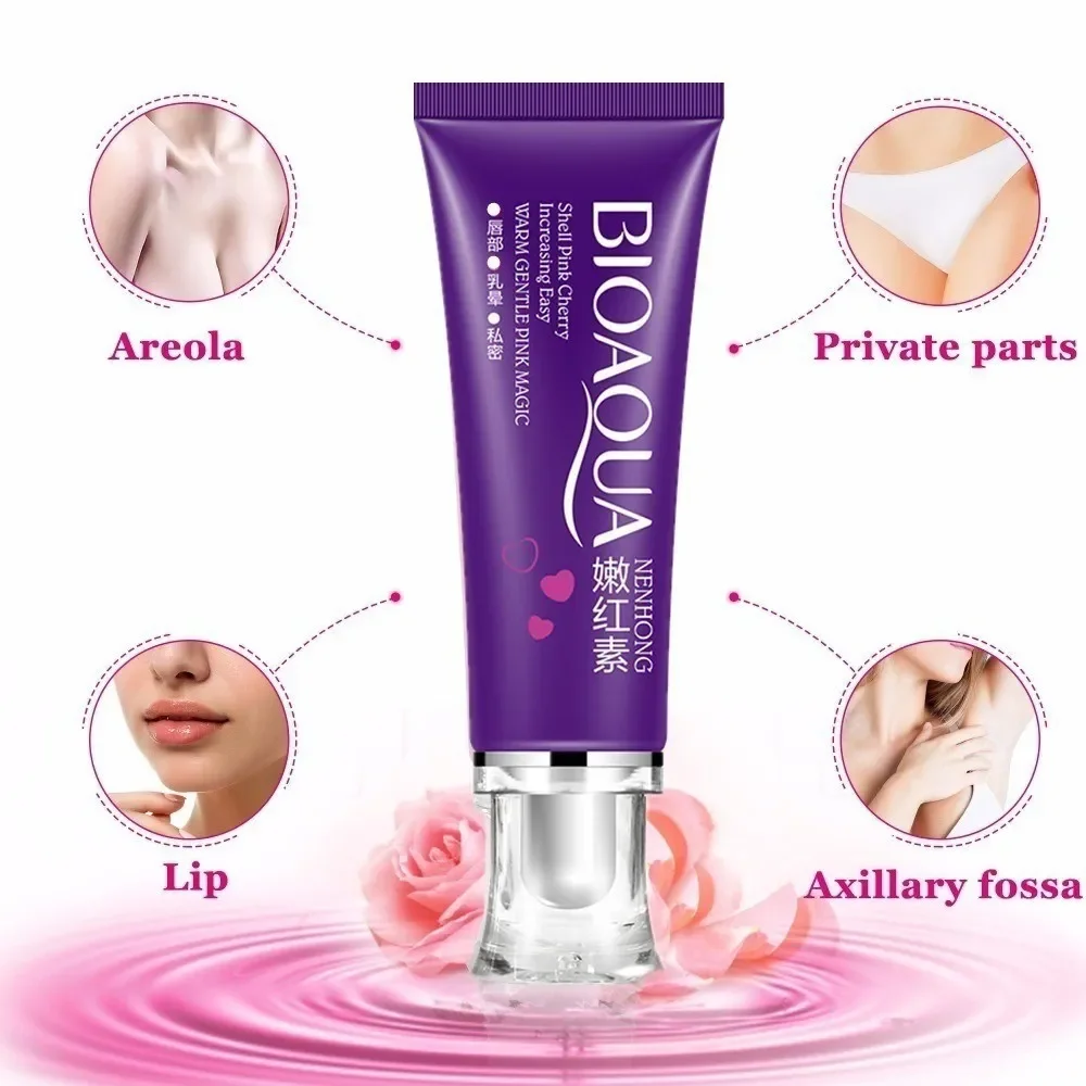 BIOAQUA Whitening Cream Lips Whitening Bioaqua Gel Body Care for Lips Nipples Labia Feminine Pink Girl Cream 30G