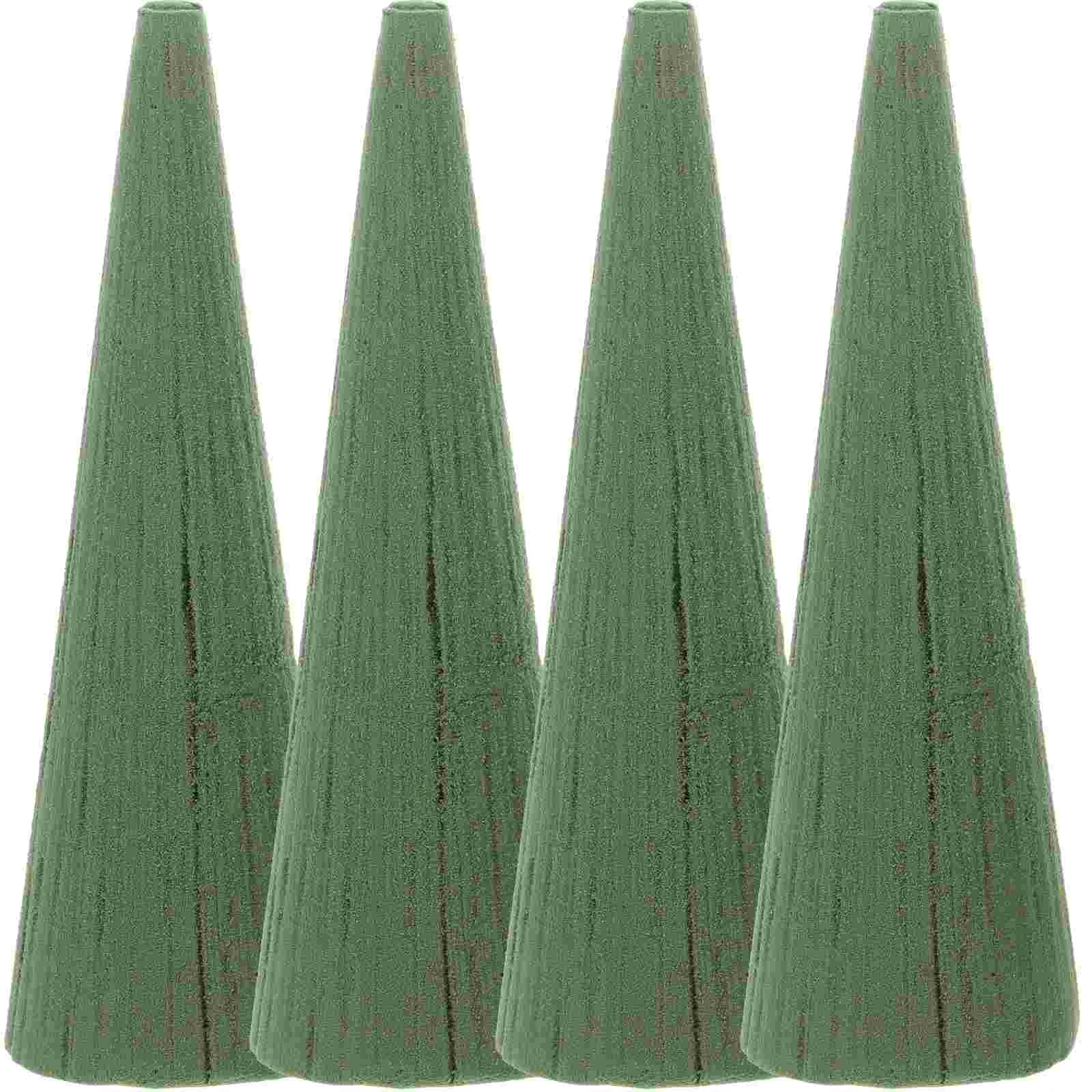 Christmas Tree Simple Flower Foams Block Mud Base Cone Sponge Table Arrangement Floral Craft Faux Plant