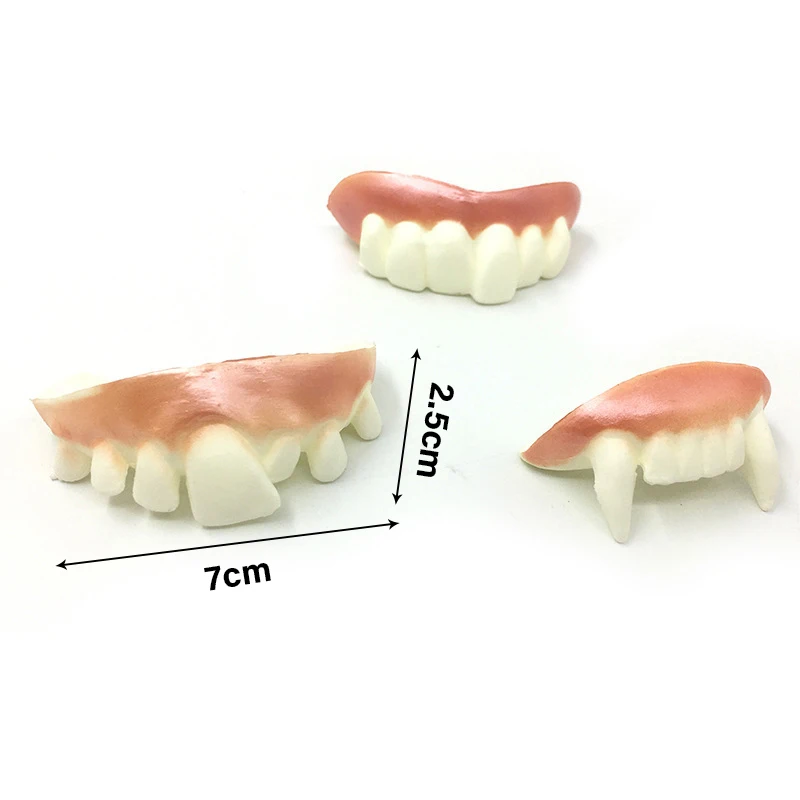 12 قطعة نموذج أسنان مضحك تأثيري الدعائم أطقم الأسنان اللعب محاكاة ساخرة الأسنان للحزب #6