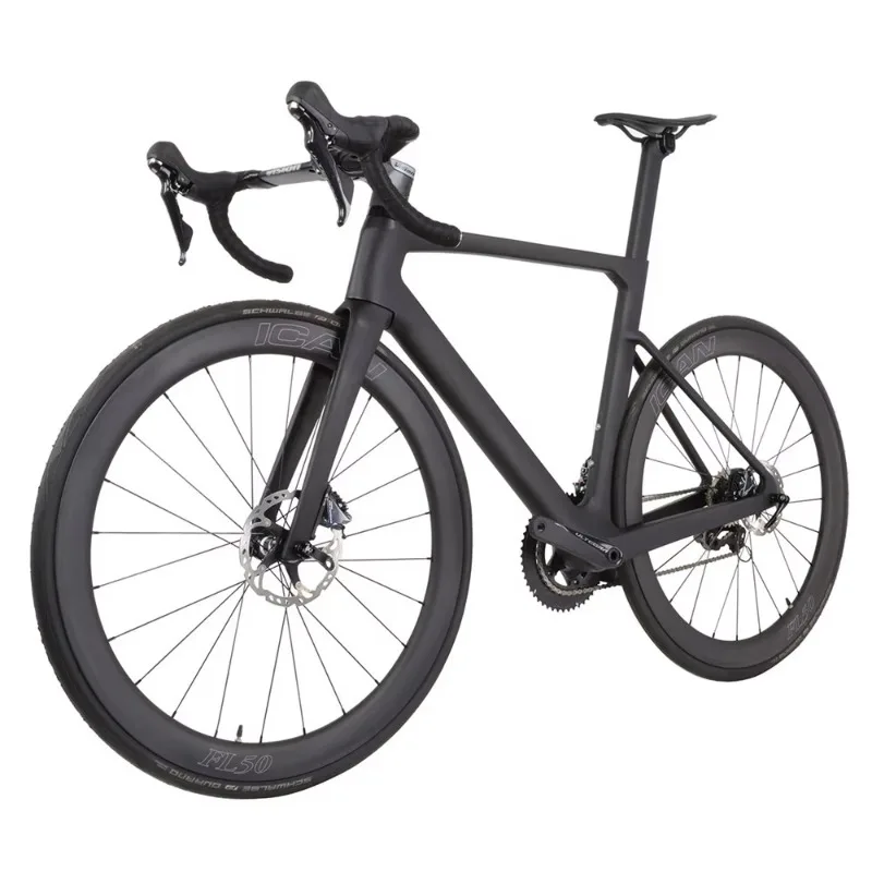 

ICAN New Aerodynamic All Internal Disc Carbon Road Bike