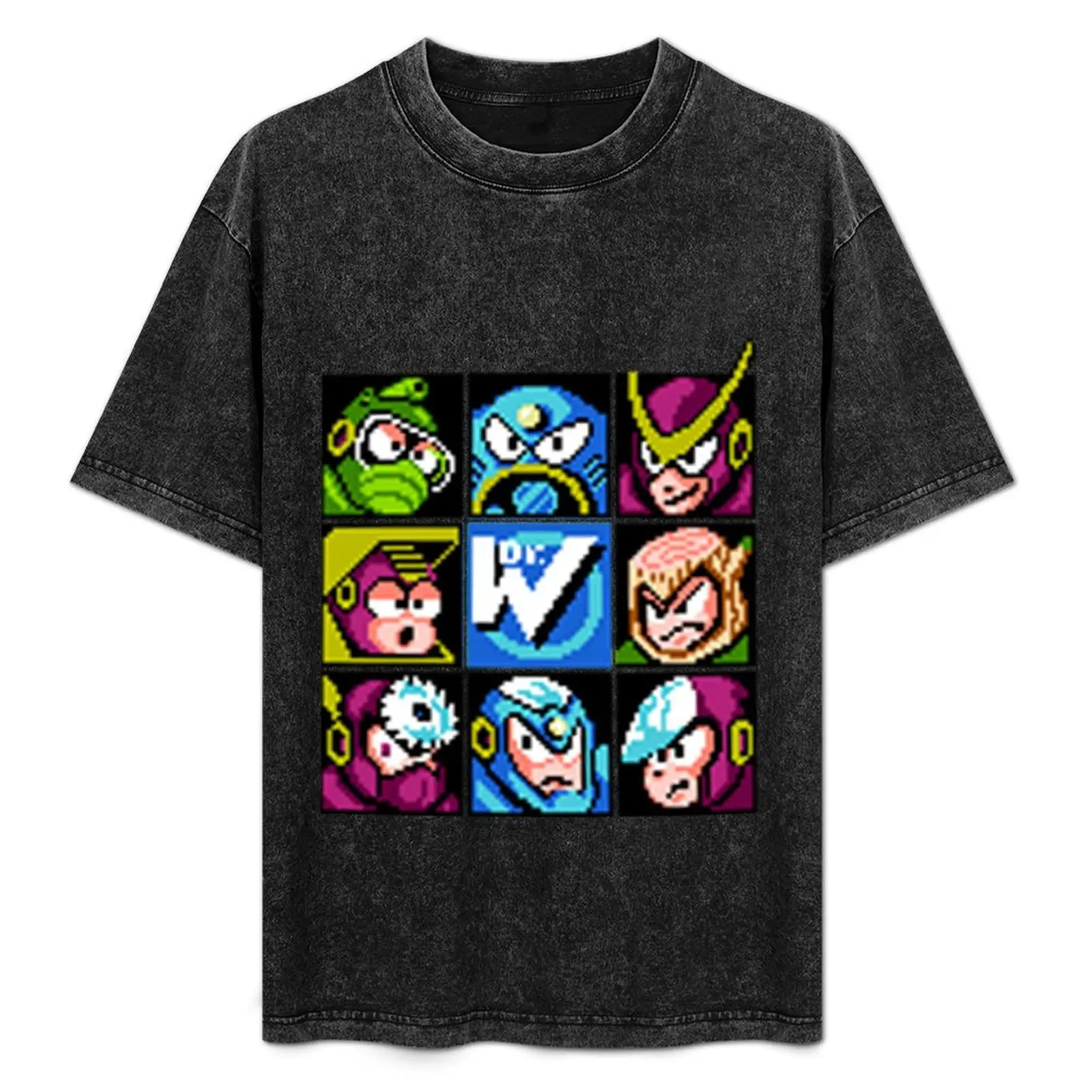 

Robot Masters Mega man 2 t-shirt T-Shirt man t shirt anime tshirt cheap stuff graphic t shirt vintage fitted t shirts for men