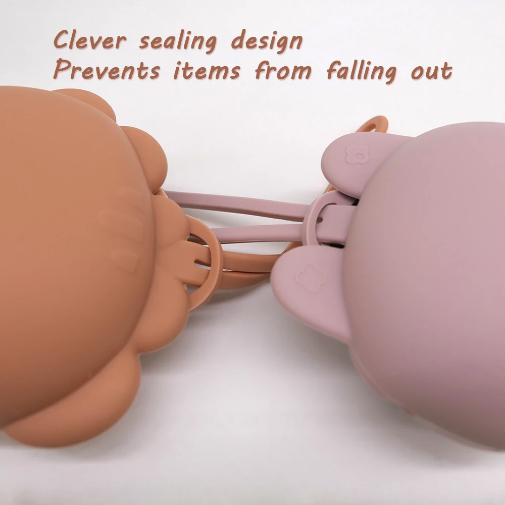 

Новое поступление, Лидер продаж, толстый чехол для детской соски с изображением панды и медведя, силиконовый чехол для соски (для ребенка)