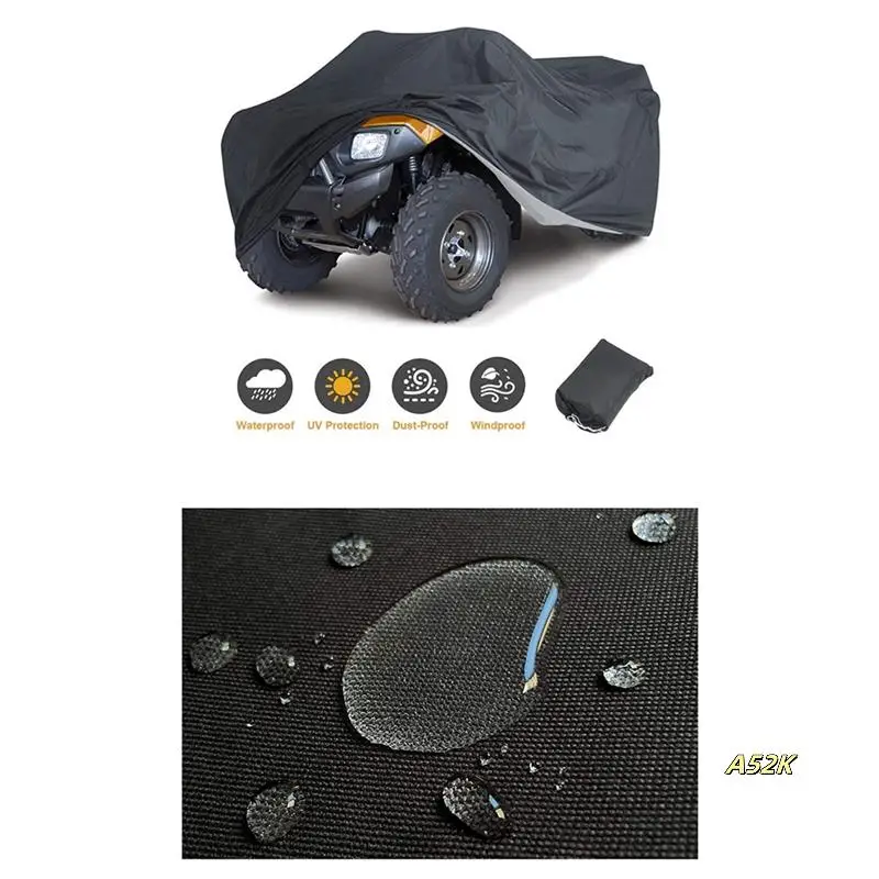 

Sun-Proof And Dust-Proof Universal ATV/UTV Motorbike Cover For Outdoor Protection