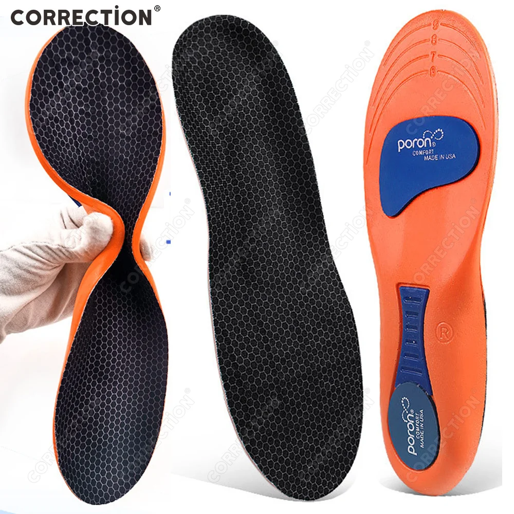 Sport  Insoles for Shoes Sole Shock Absorption Deodorant Breathable Cushion Running Insoles for Feet Man Women Orthopedic Insole