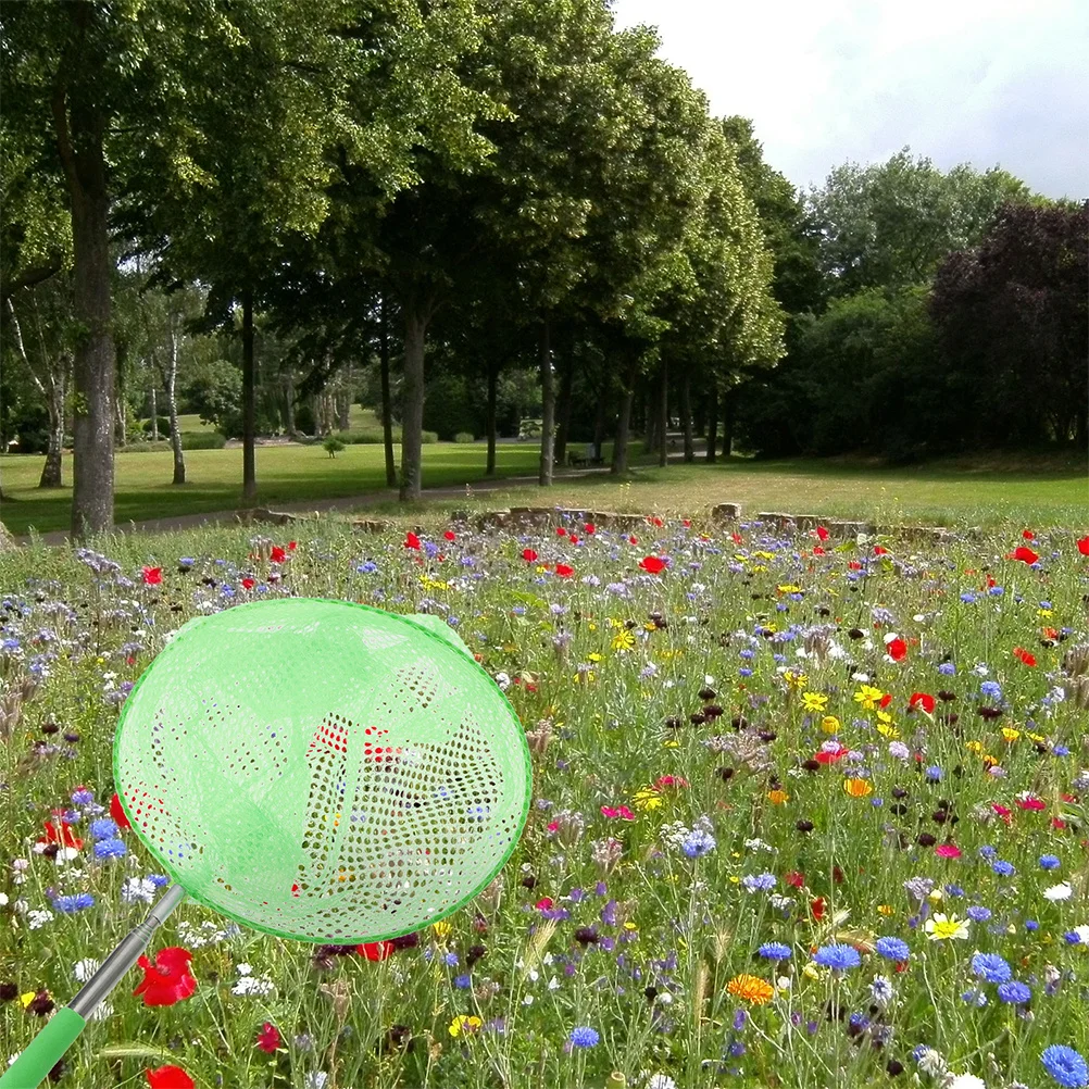 

3Pcs Stainless Steel Fishing Nets Telescopic Portable Kit Outdoor Kids Insect Nets Exploration