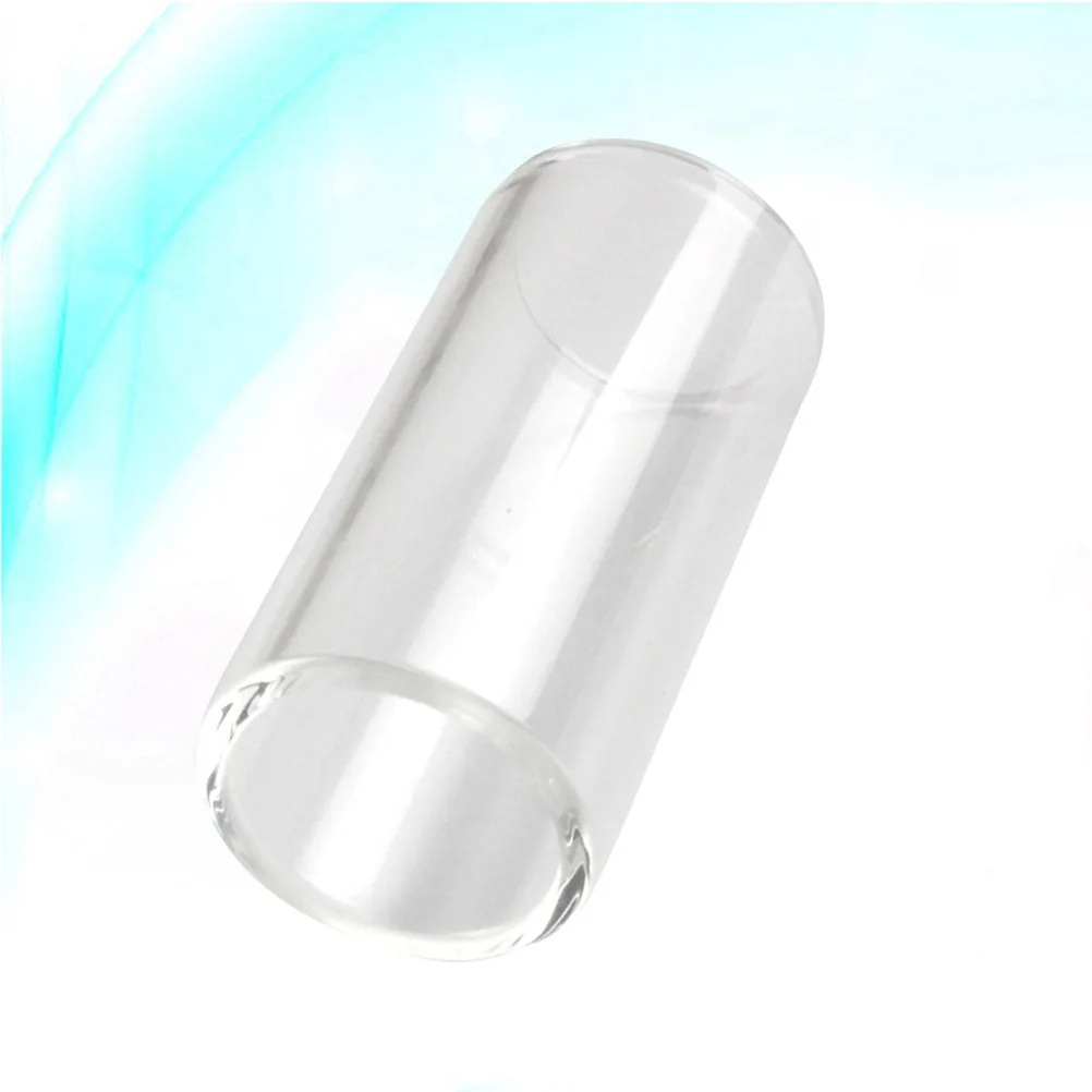 

51mm Glass Finger Slider Guitar Slide Bar Superior Sustain Bright Clear Sound for Electric Acoustic Banjo Ukulele Strings