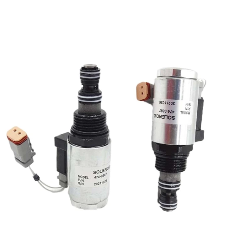 For Engine ering Machinery Parts InCaterpillar cat Loader Grader Bulldozer Solenoid valve 474-9387