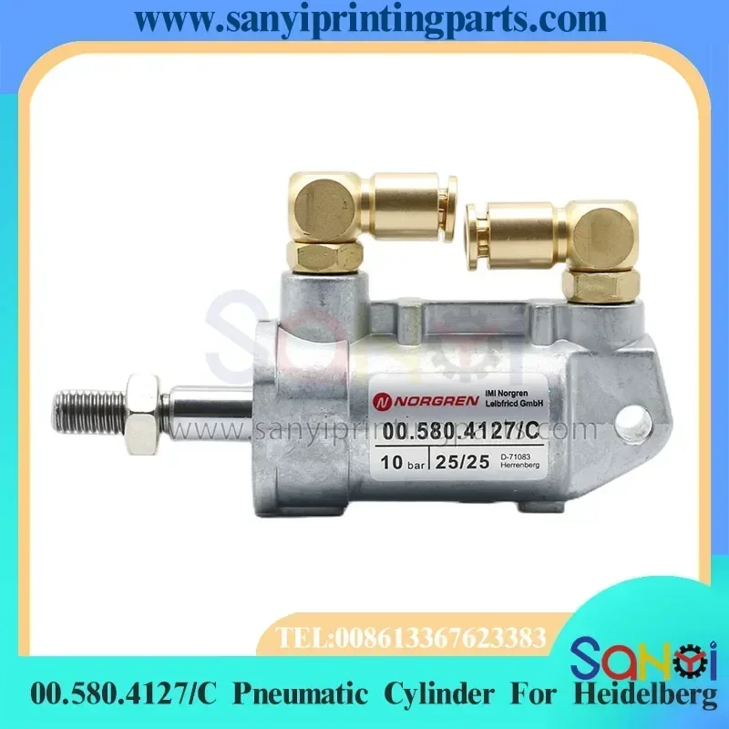 

Пневматический цилиндр Heidelberg высшего качества 00.580.4127/C 25x25 для деталей печатной машины SM74 CD102