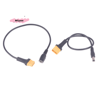 RC Battery Charger Adapter Cable XT60 Female Plug to DC 5.5*2.1mm Connector Silicone Wire for Innovative And Practical Use