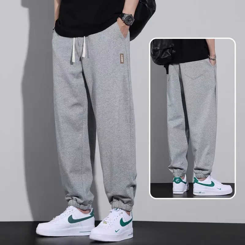 

Мужские спортивные брюки на подкладке, осень-зима, свободные повседневные брюки Bla Harlan Sle, Новое поступление, восемнадцать длинок