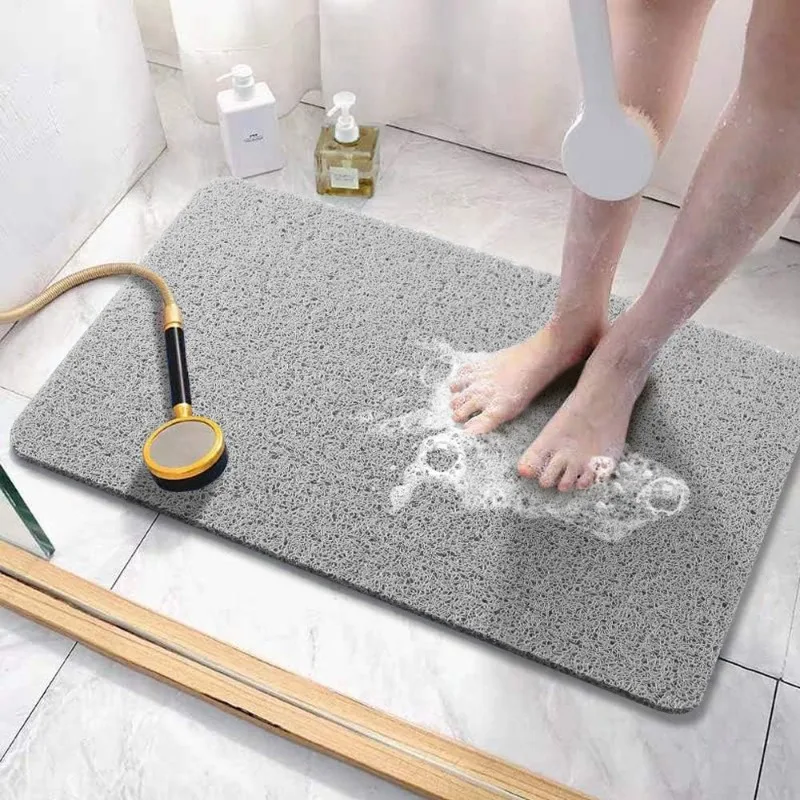 Soft Textured Bath, Shower, Tub Mat, 24x16 Inch, Phthalate Free, Non Slip Comfort Bathtub Mats, Quick Drying