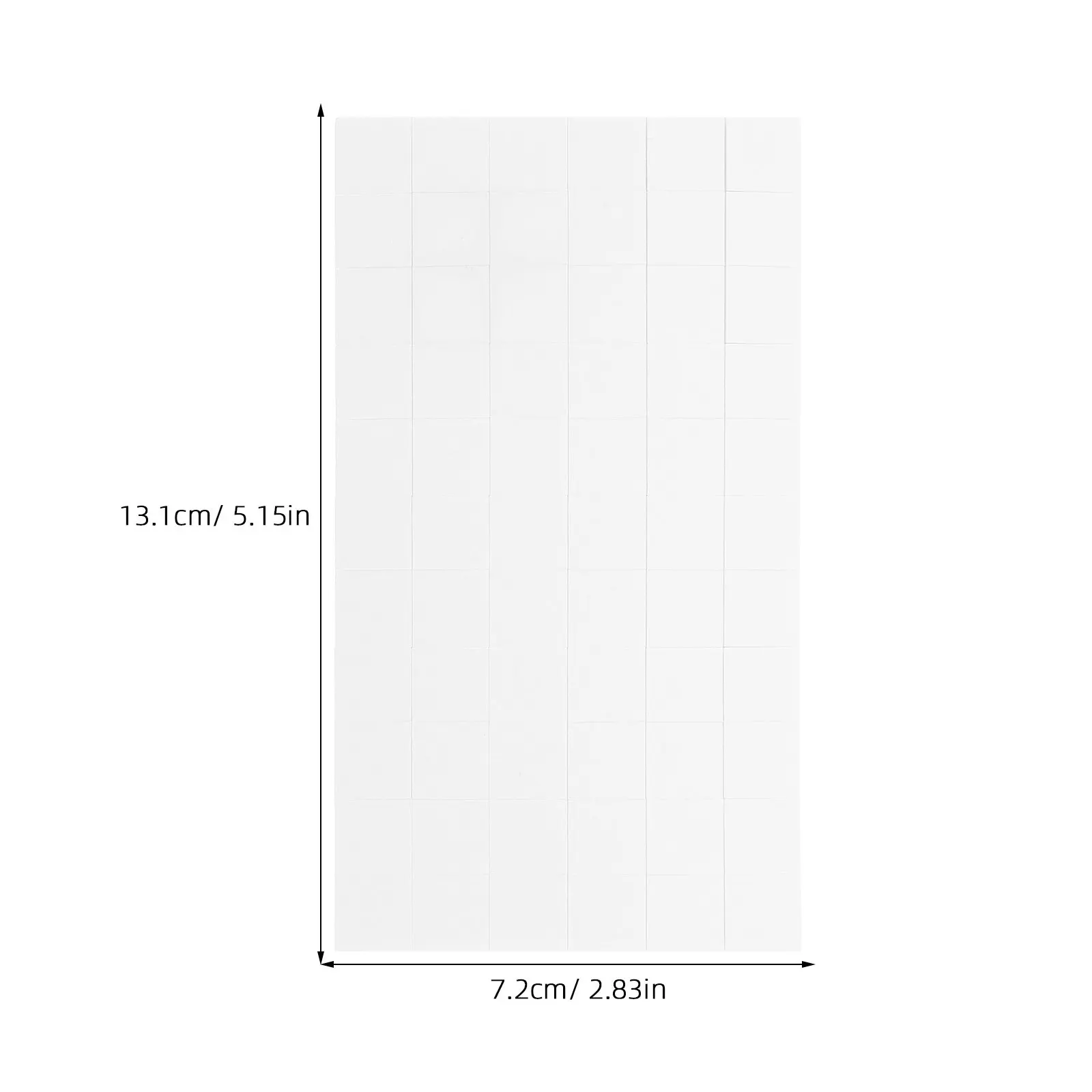 5Sheets Foam Squares Easy Peel Dual Adhesive Mounts for Craft Projects Scrapbook Cards Invitations Handmade Art Foam Mounts - view 4