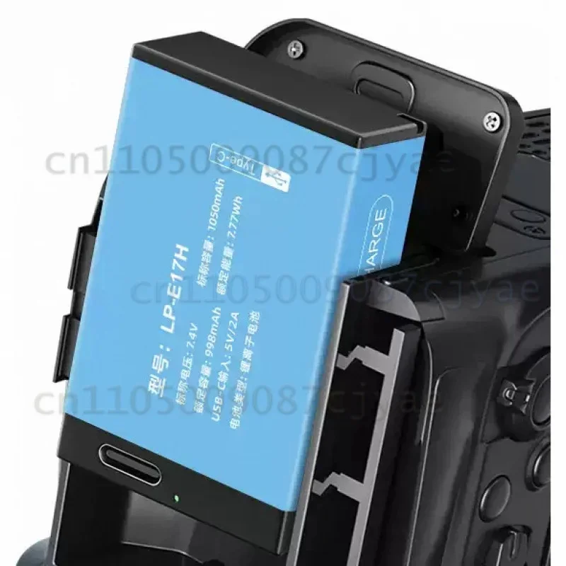 Power Supply Battery LP-E17 Type-C Camera Battery for Canon R50 RP R8 R10 200D II 750D M3