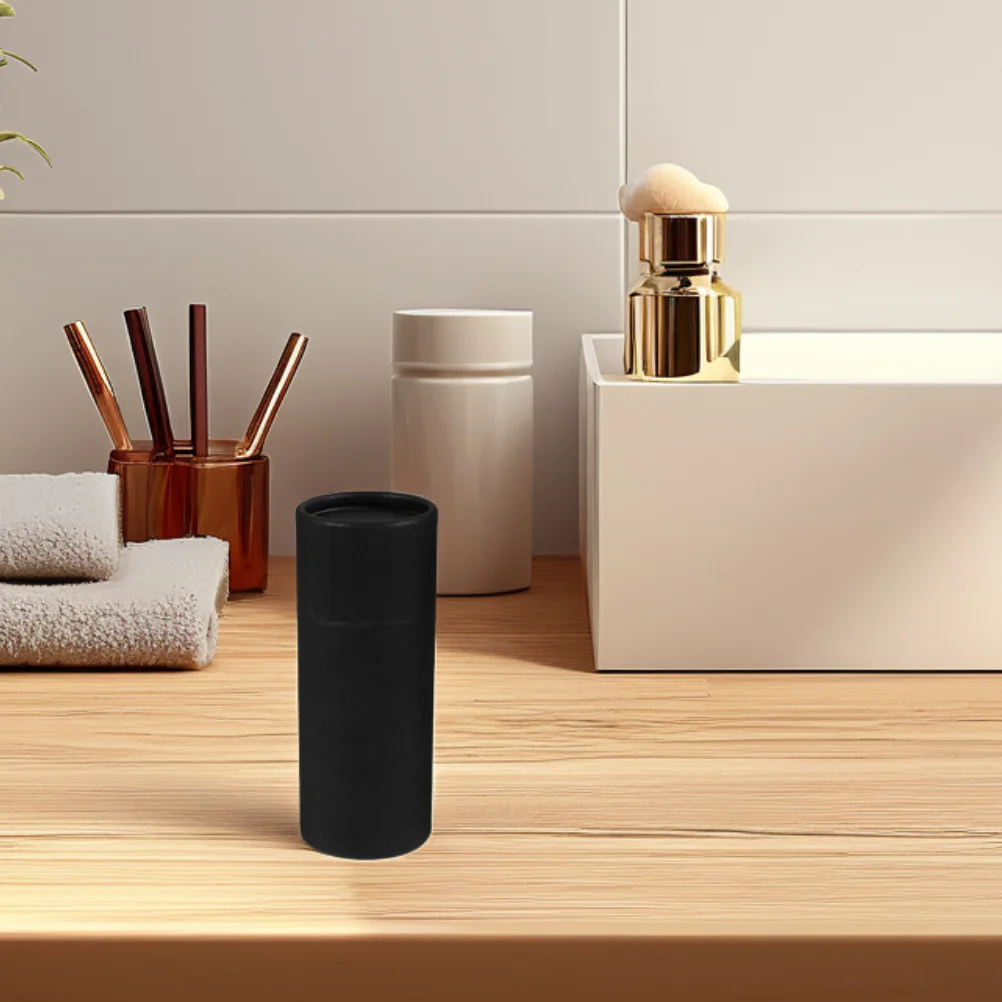 12 szt. tub z papieru kraft, 30 ml, okrągłe opakowania na butelki z olejkami eterycznymi, pojemniki na herbatę, kawę, ołówki, rękodzieło, do przechowywania.