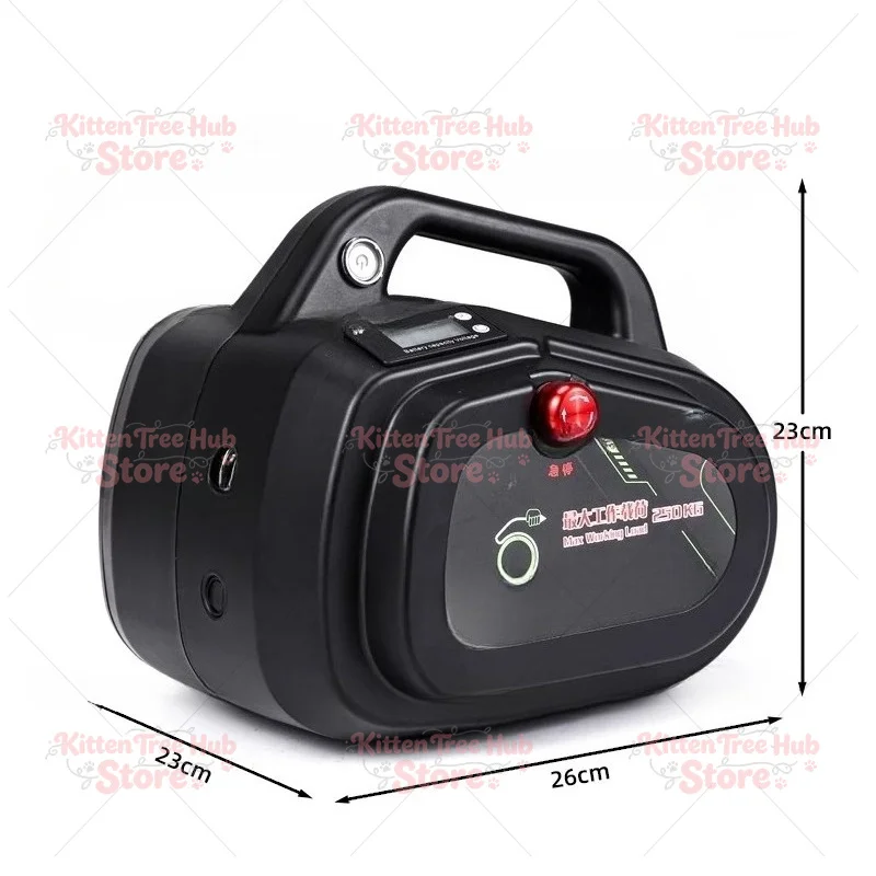 High altitude work rechargeable remote control rope