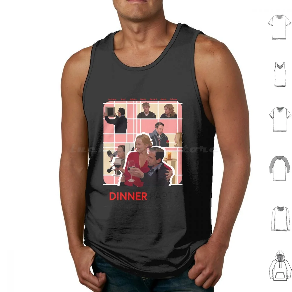 The Office Dinner Party Poster Tank Tops Vest Sleeveless The Office Office Dinner Party Romcom Rom Com Comedy Nbc Movie