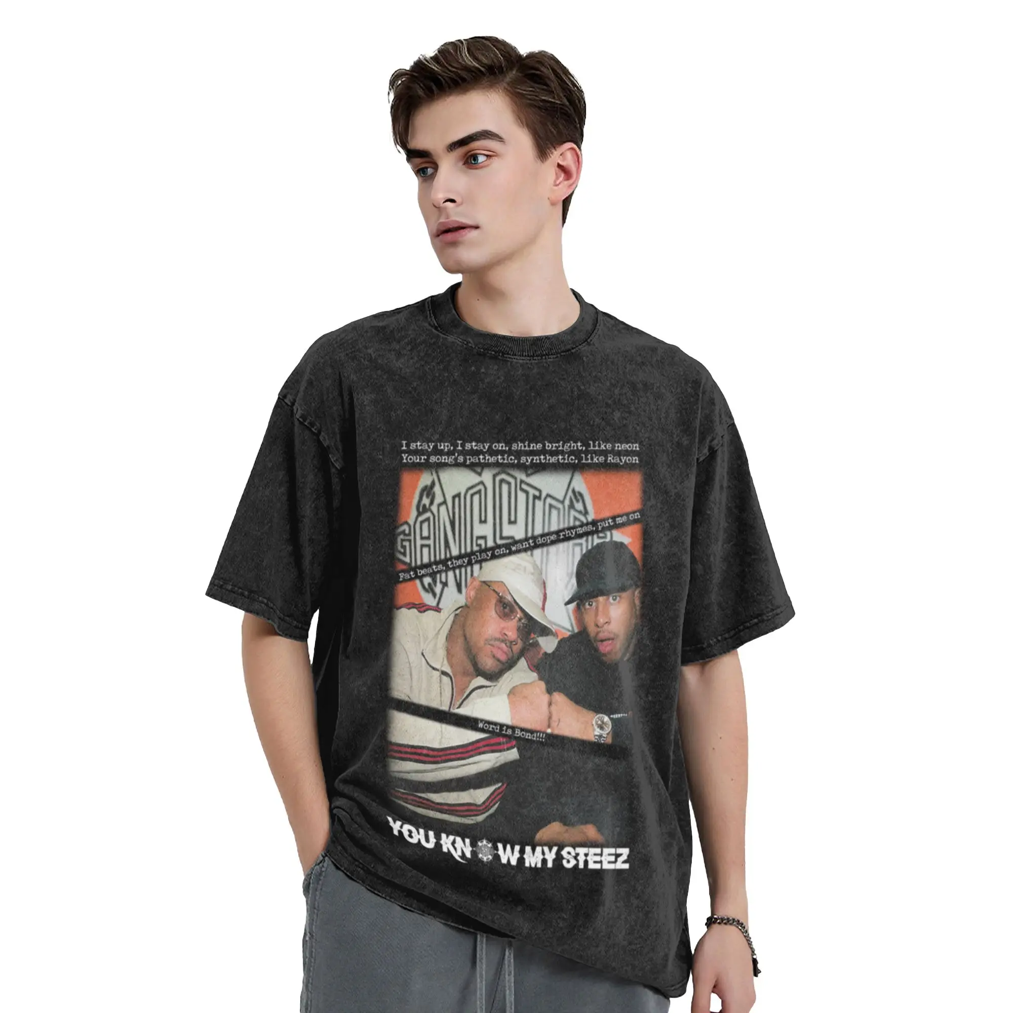 Gang Starr-You Know My Steez Unique Comfort A Vintage Oversized Cotton Unisex T-Shirts