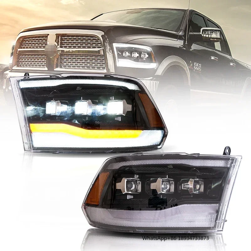 

VLAND Factory Full LED Head Lights Head lamp RAM1500 CLASSIC Assembly 2019-UP Front Lamp For DODGE RAM1500/2500/3500 Headlights