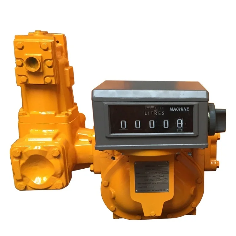 fuel discharge counter flow meter