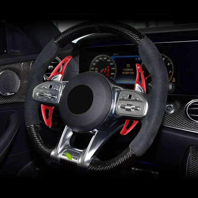 Car steering wheel shift paddle modification For Mercedes-Benz AMG GLC CLA45 CLS CLA CLE GLS SL63 A C E G S GT Class