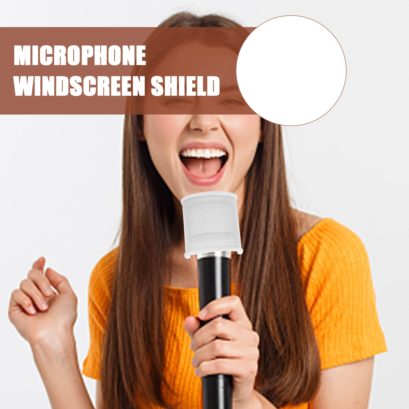 

Microphone Pop Filter U Shape Windscreen Cover For Handheld Mic Shield Studio Recording Live Broadcast Speech Recognition