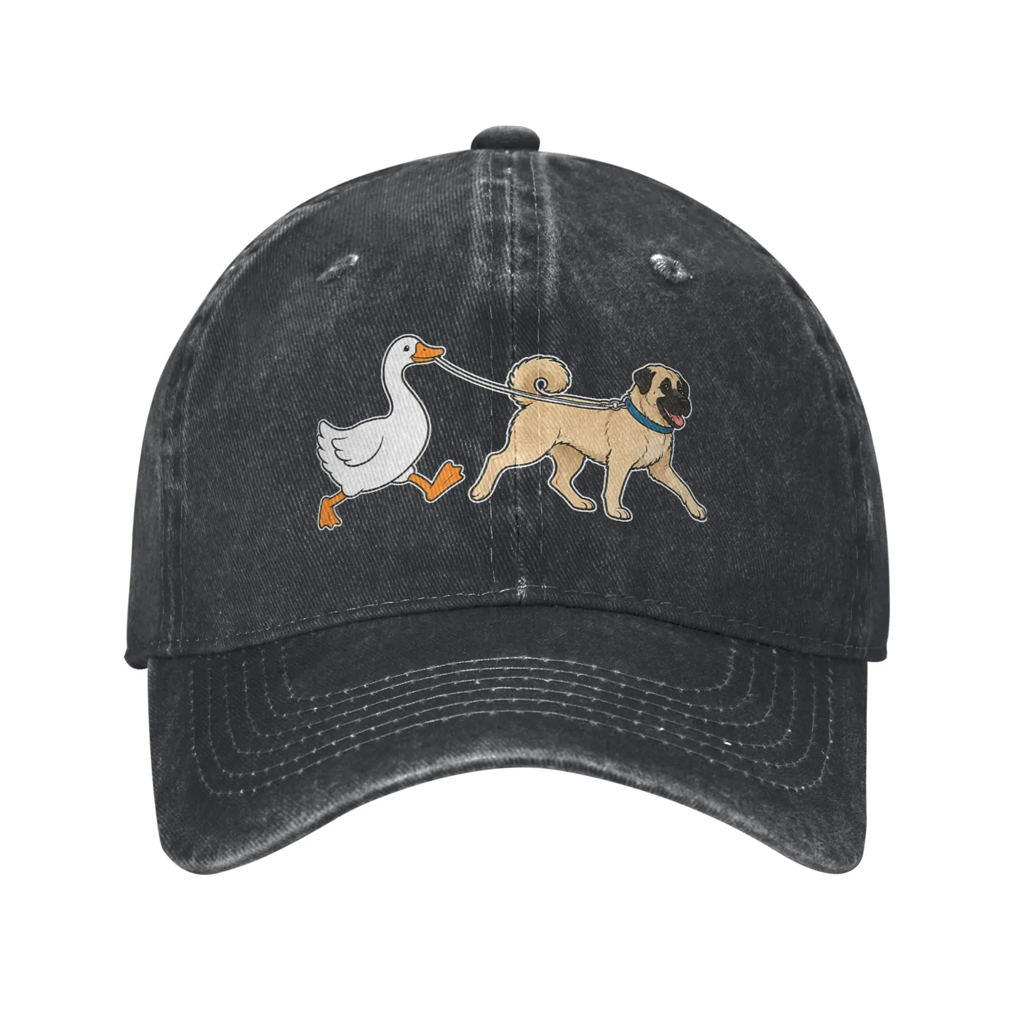 Baseball Cap Silly Goose Walking Anatolian Shepherd Lover Dog Mom Dad Summer Fashion Hip Hop Hats  Men Women Gym Baseball Caps