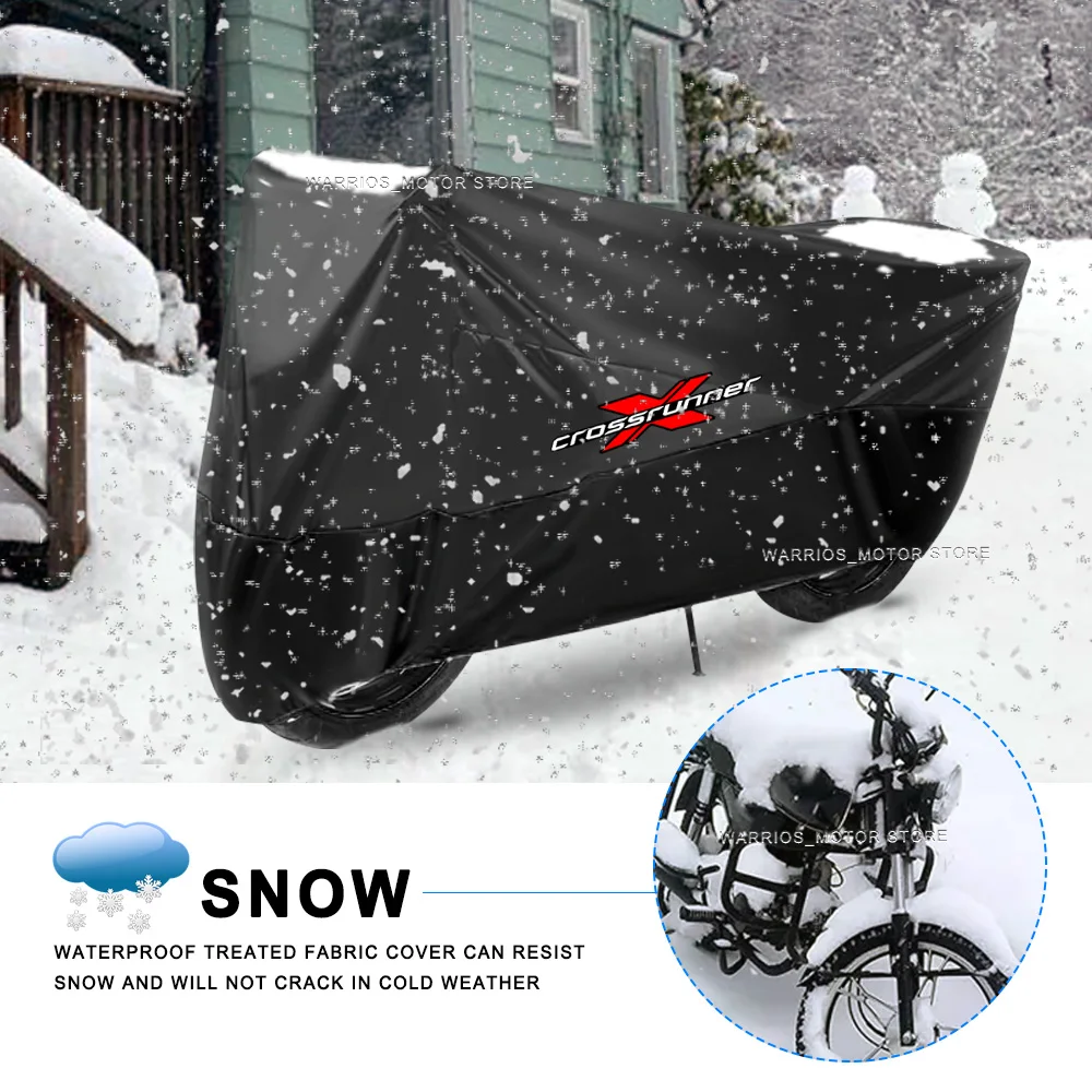 Motorcycle Cover Outdoor Rain Dustproof UV Protector Covers For Honda Crossrunner VFR800X VFR