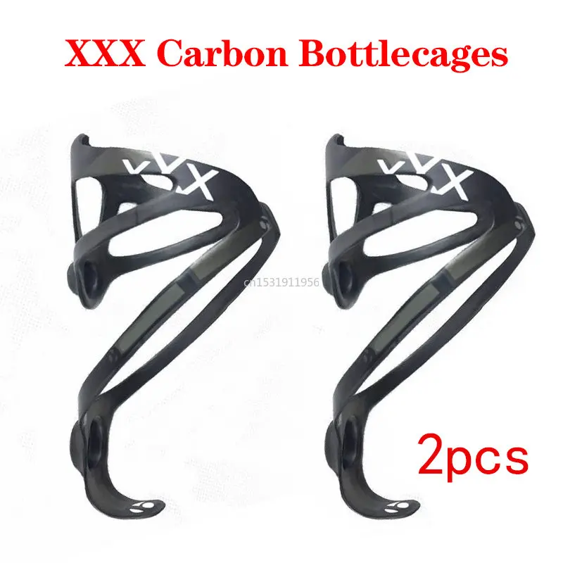 

2pcs XXX Carbon Bottlecages Bike Water Bottle Cage Bicycle Kettle Holder Bike Bottle Holder Free Ship Portable Water Bottle Rac