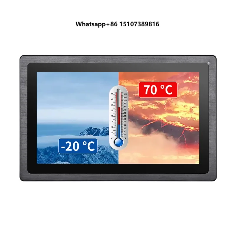 OEM 7 Inch 22 Inch Marine Displays Ip67 Ip65 Waterproof 1000 Nits Cd/M2 High Brightness Industrial Touch Screen Lcd