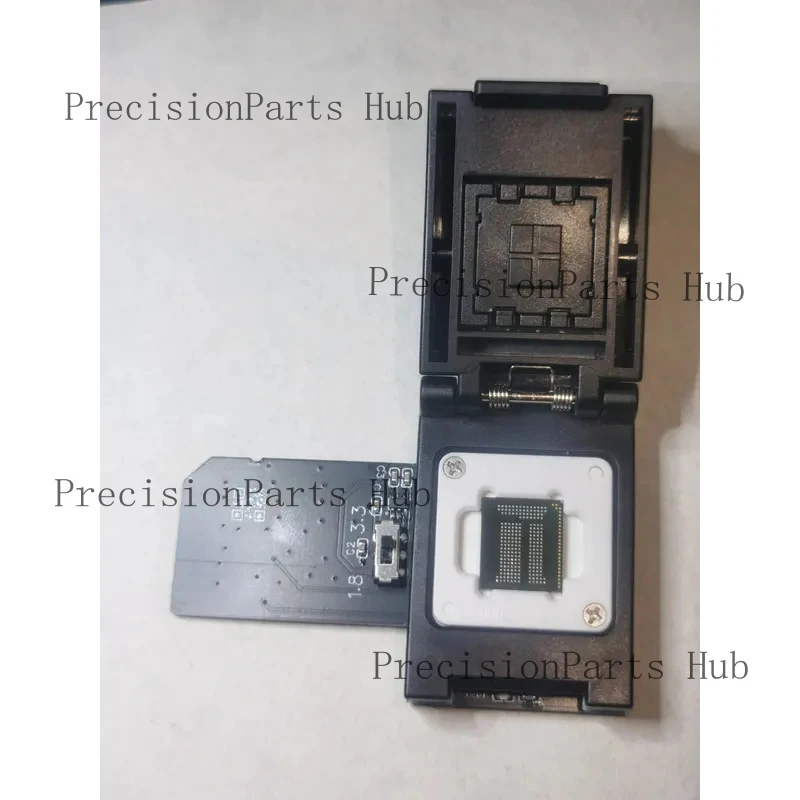 EMMC Adapter, BGA153/BGA221 to SD Card, Supporting 3.3V and 1.8V Conversion