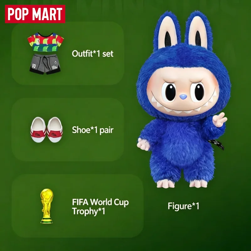 

POP MART labubu FIFA World Cup, cute and adorable, a classic and high-quality item, perfect for holiday gifts mystery box