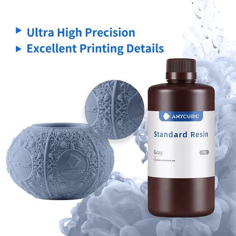 ANYCUBIC 405nm UV смола для 3D принтера - высококачественная фотополимерная смола — фото товара