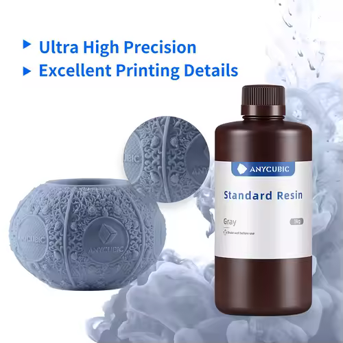 ANYCUBIC 1kg/10kg Liquid Photopolymer Standard Resin 405nm UV Resin For 3D Printer LCD Printing Resin Material For Photon Mono - Image 5