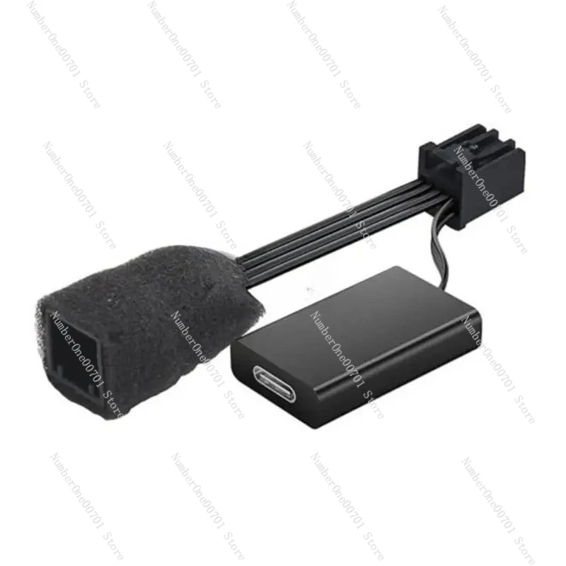Universal 10 Pin  Power Adapter ABS Material Design Easy Installation Stable Current Output Compact Car Accessory D7WD