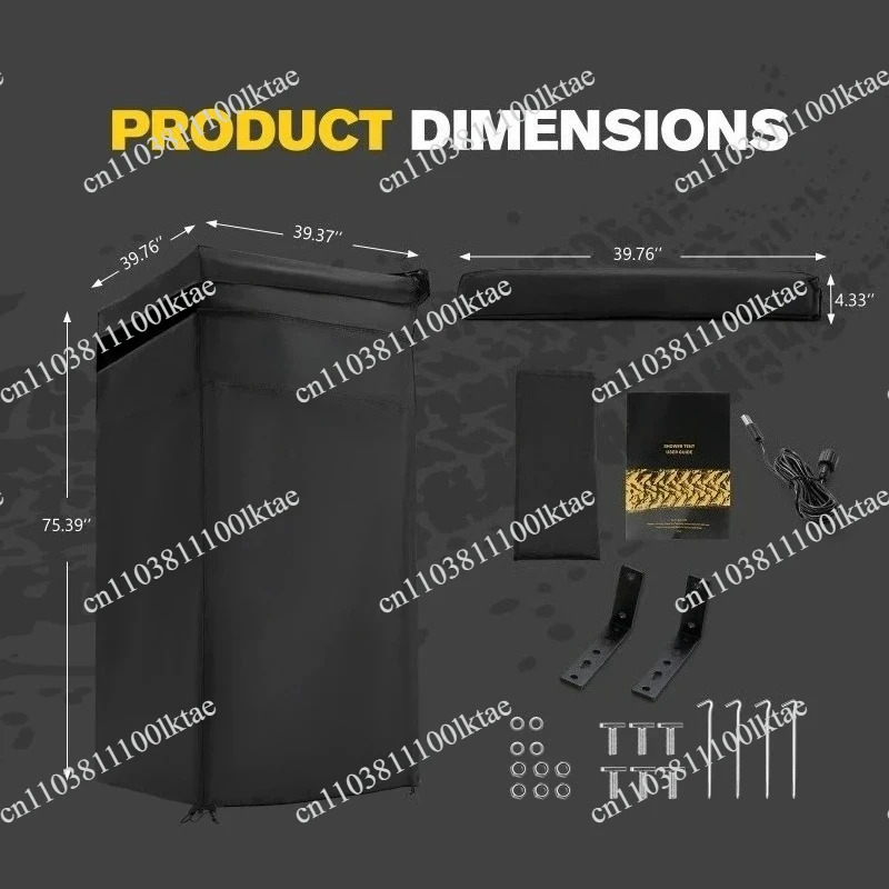 Adjustable Height Car Side Toilet Tent Bestselling Sand Pit Easy Setting Camping Shower Sunshade for Outdoor Travel
