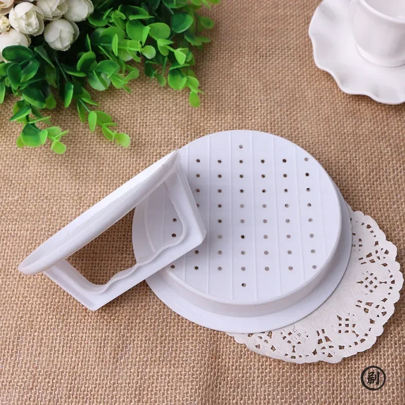 1PC Stuffed Hamburger Press, Plastic Burger Maker Mould for Grill & BBQ, Meat Patty Press Kitchen Tool