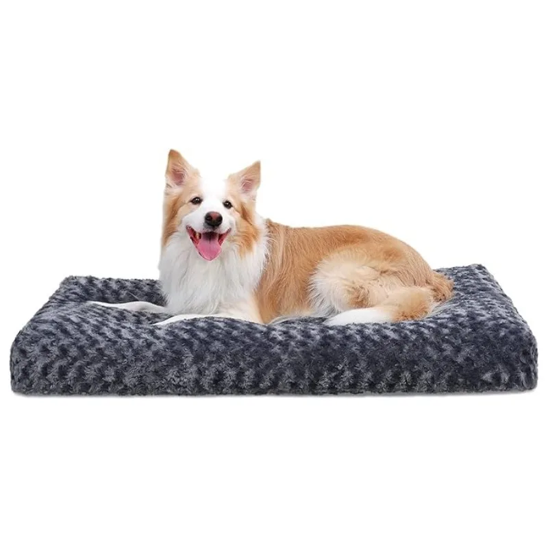 

Dog Crate Pad Bed Mat Large Dog Sleeping Bed Kennel Pads for Small Medium Large Dogs and Cats