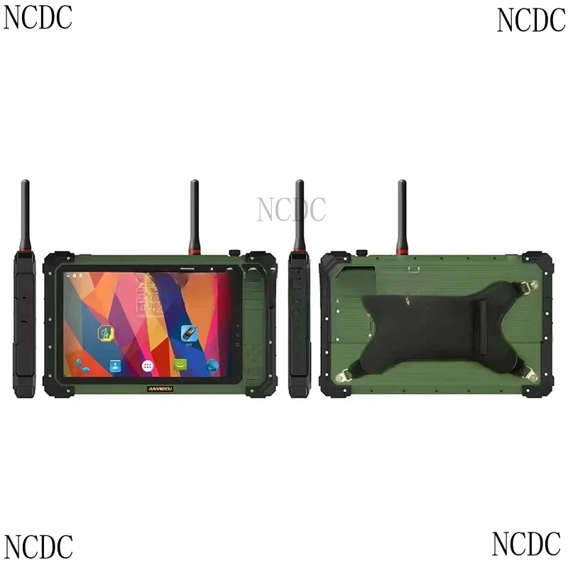Industrial Tablet P5 10.1 Inch 4W DMR UHF/VHF Optional Two Way Radio ANYSECU NEW P5 4G Android9 IP67 Rugged