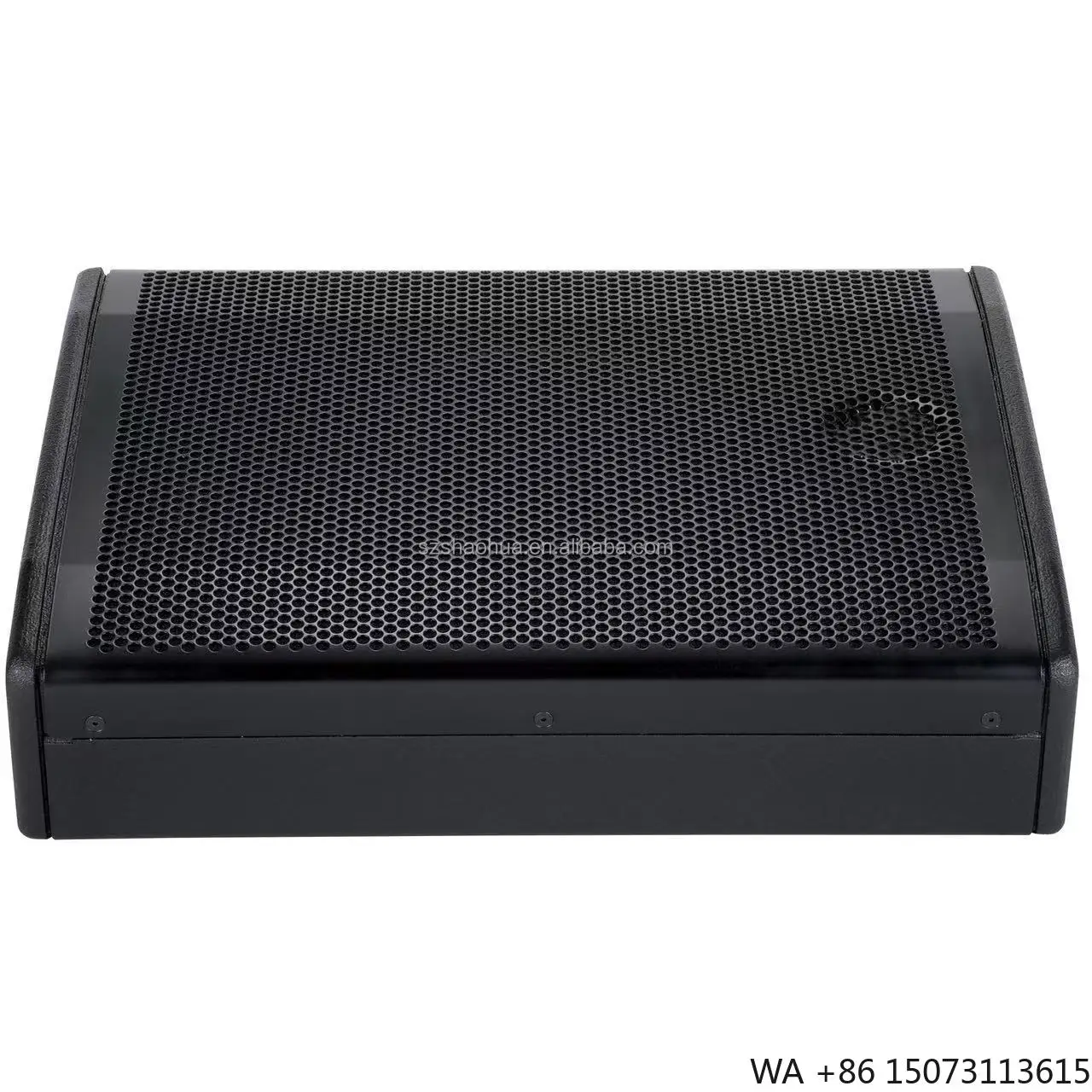 

15-дюймовая активная напольная акустическая система для сцены, однополосная, из фанеры, для музыки